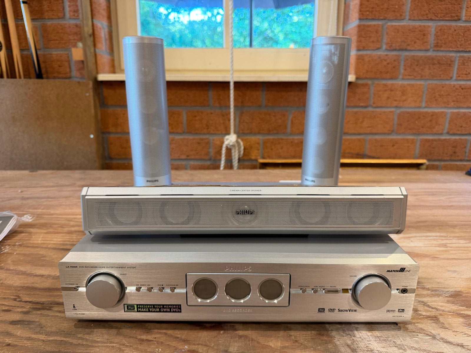 Philips LX9000R Matchline Home Cinema Systeem met Twin Subs, Ophalen, Philips, 70 watt of meer, Zo goed als nieuw