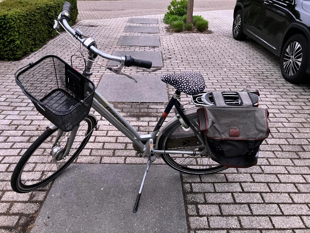 Damesfiets, Ophalen, Gebruikt, Velgrem, Versnellingen
