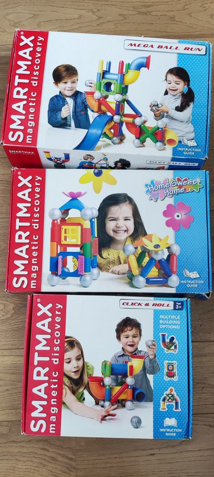 SmartMax Magnetisch Constructiespeelgoed - 3 Sets, Ophalen, Gebruikt, Overige merken