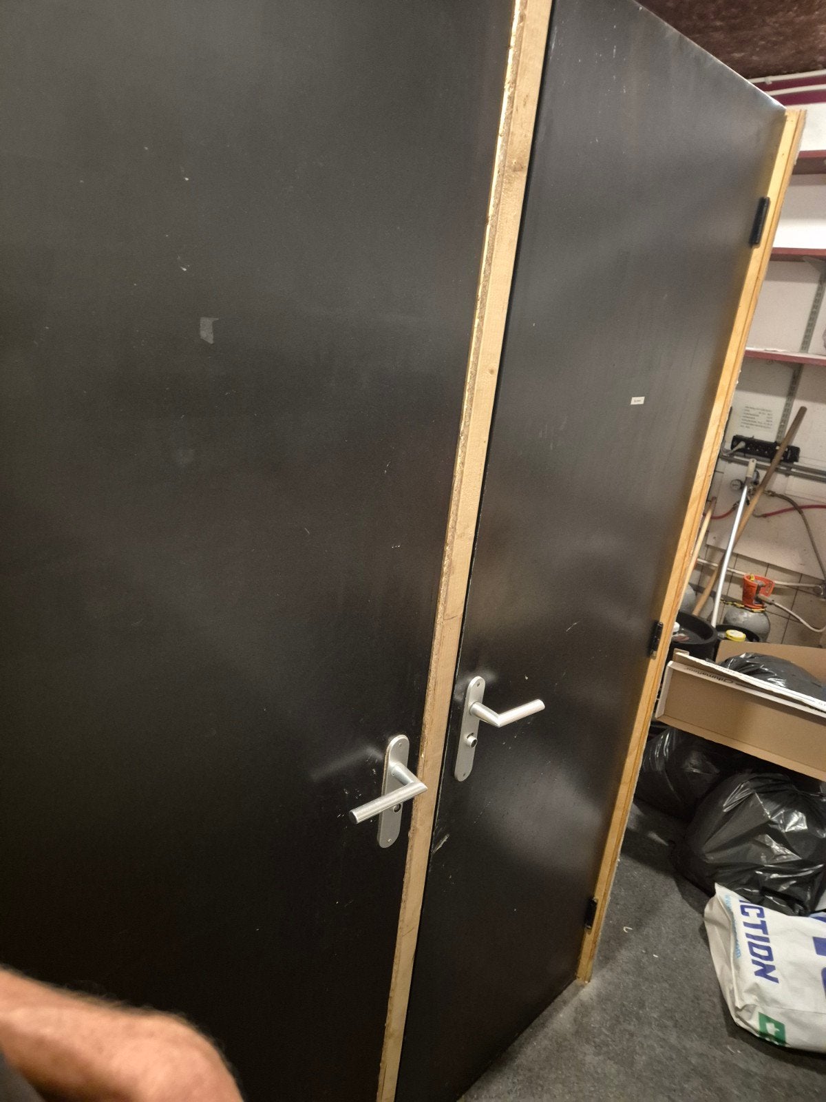 2 Massieve deuren 73x211.5 compleet, Ophalen, Binnendeur, 200 tot 215 cm