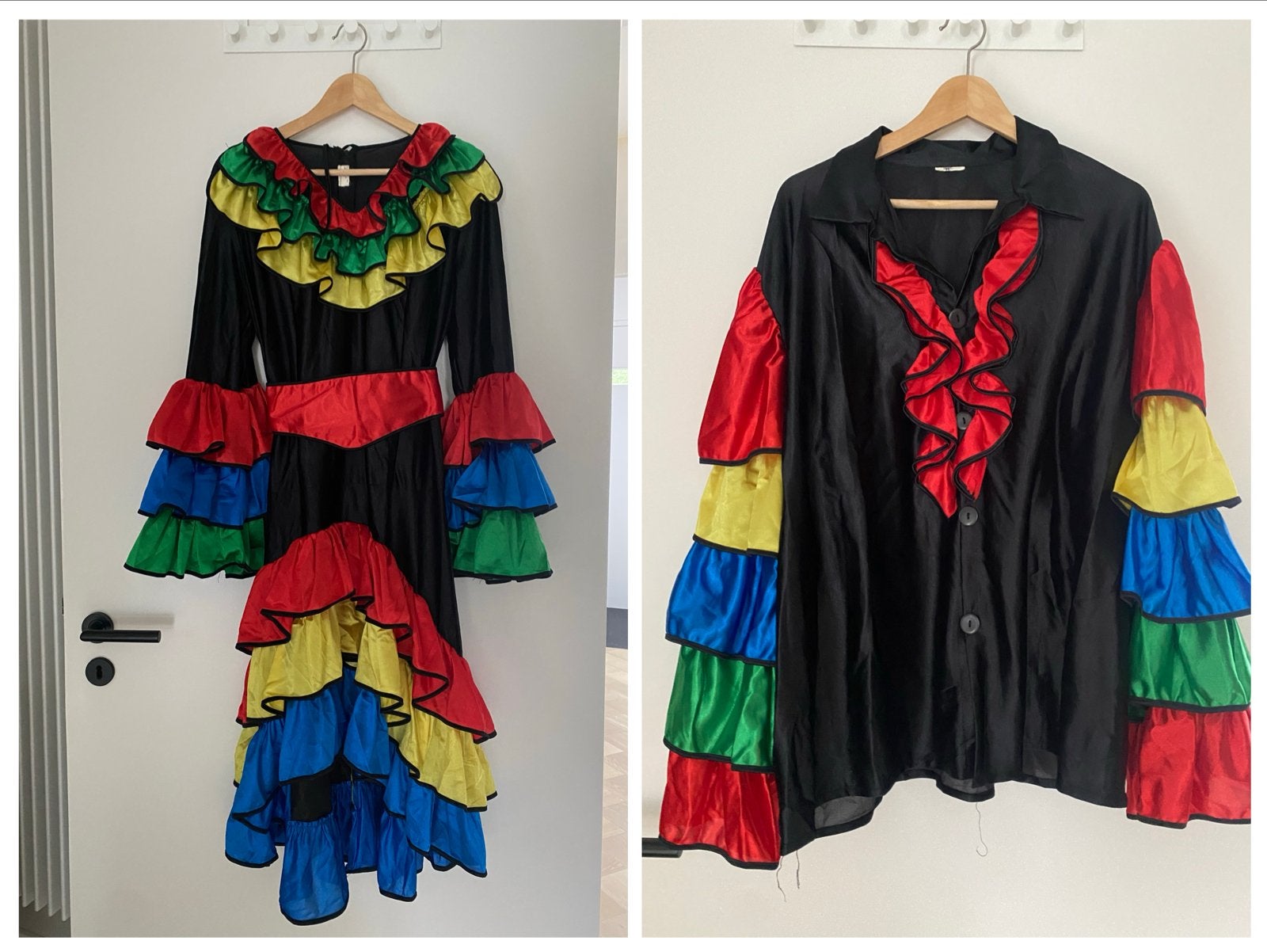 Carnavalskleding/oktoberfeest, Carnaval, Kleding, Gedragen, Ophalen