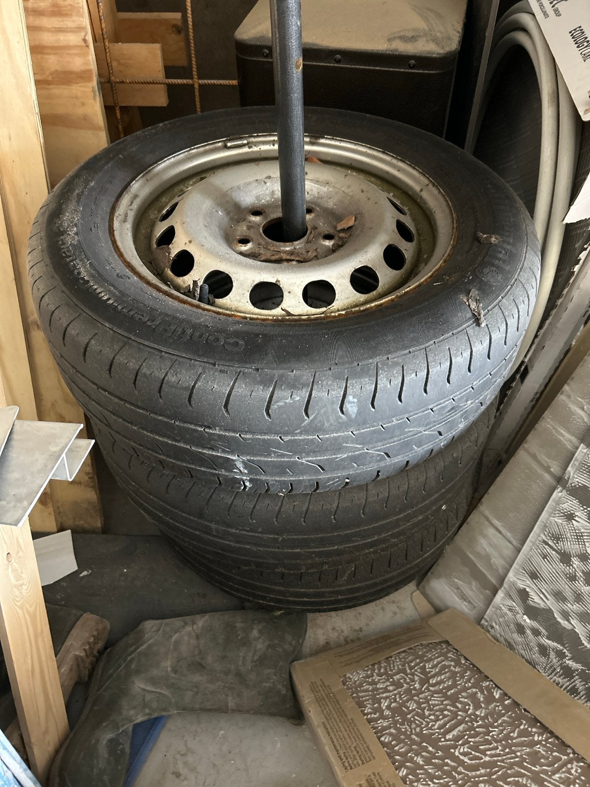 stalen velg 15 inch caddy velgen, Ophalen, Gebruikt, 15 inch, Overige