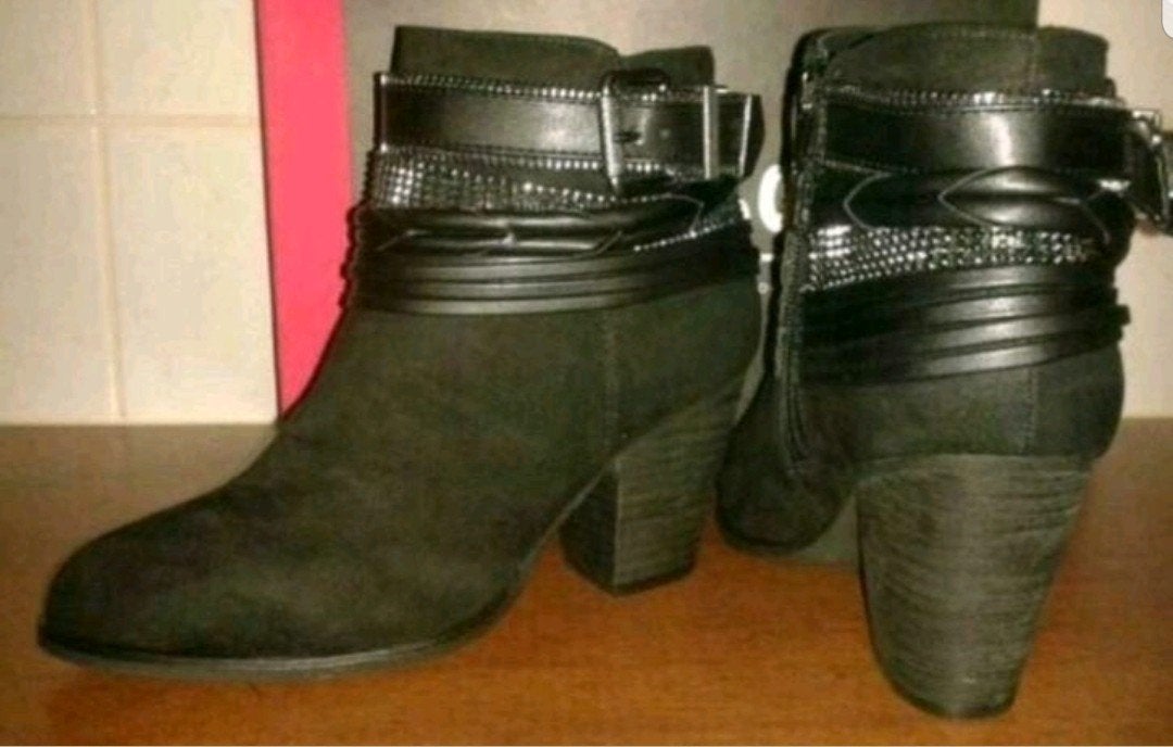Nieuwe stoere la strada laarsjes, maat 36 , Zwart, Nieuw, Ophalen of Verzenden, La Strada