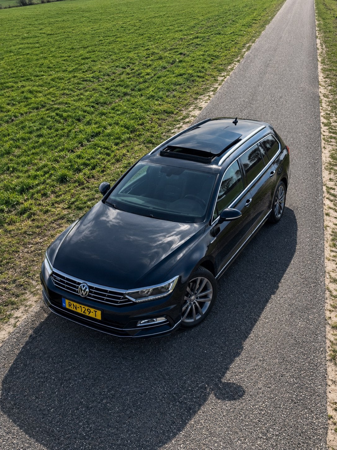 Volkswagen Passat 1.4 TSI 92KW Variant Dsg7 2018 Grijs, Auto's, 125 pk, 4 cilinders, Lichtsensor, Dealer onderhouden