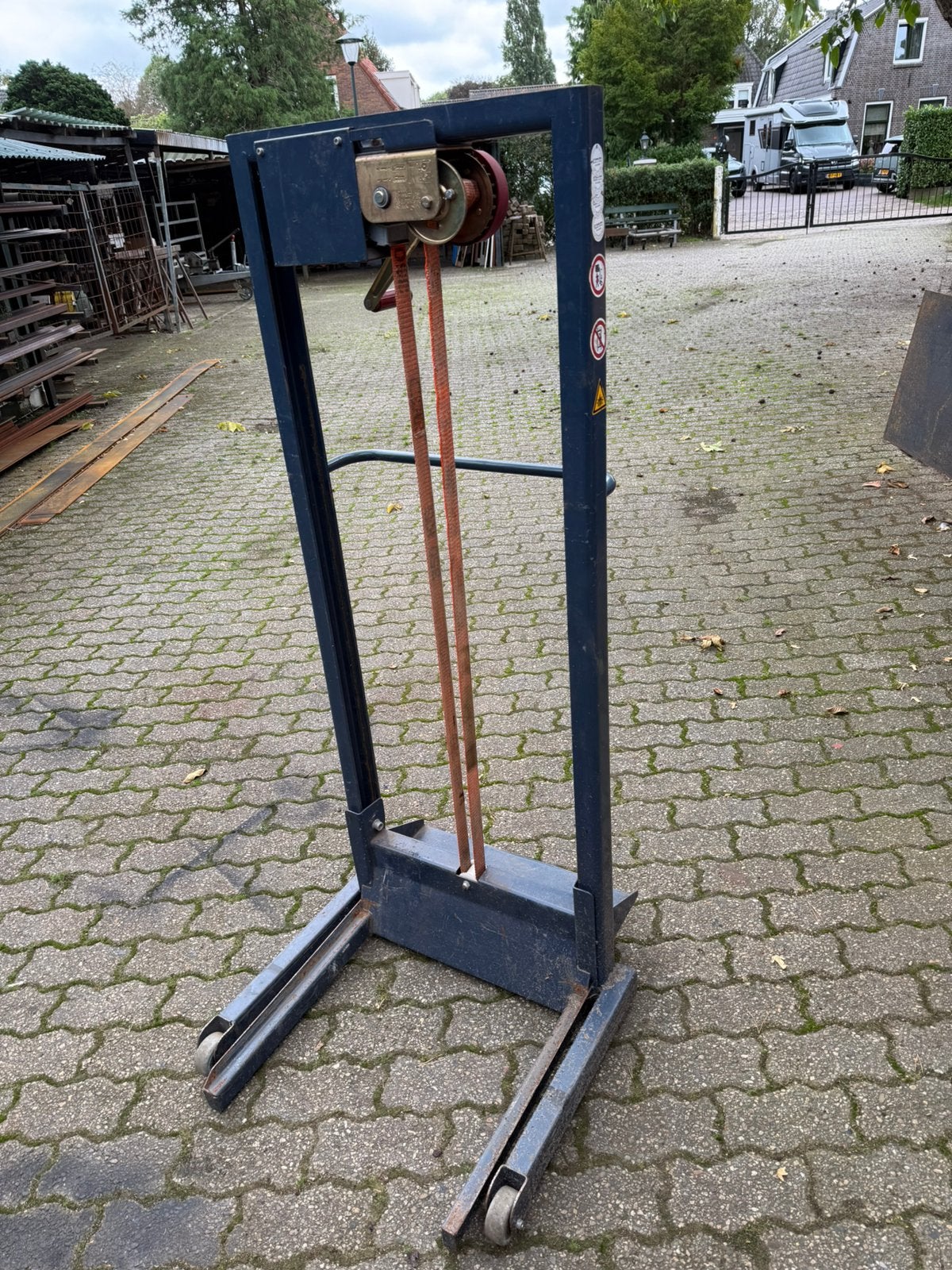 Heftafel heflift plateau lift wiellift bandenlift, Doe-het-zelf en Verbouw, Ophalen, Gebruikt, Handmatig
