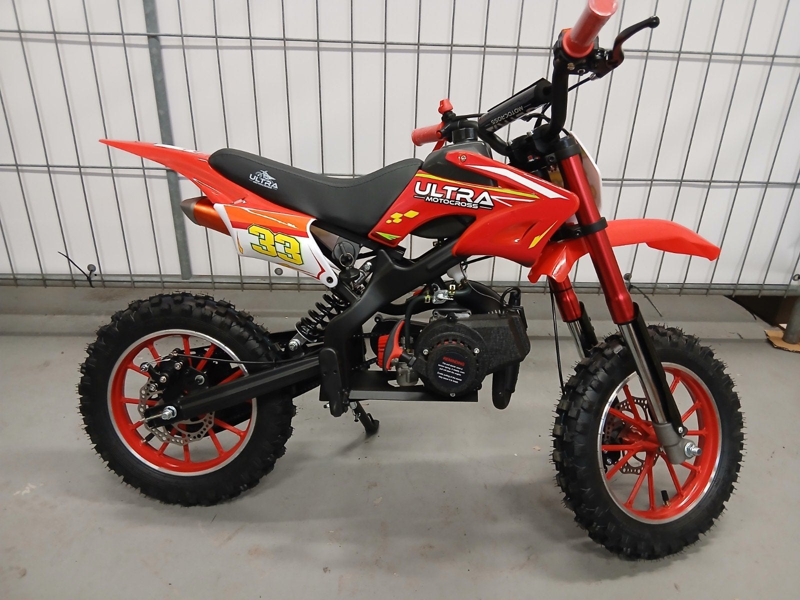 Nieuwe kinder crosser Ultra 49cc 2takt, Fietsen en Brommers, Ophalen, Nieuw