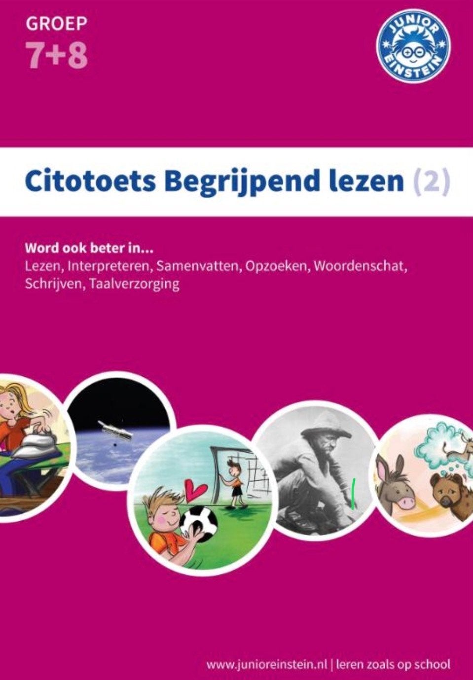 Junior Einstein Citotoets Begrijpend lezen Groep 7+8, Ophalen of Verzenden, Zo goed als nieuw, Overige niveaus, Nederlands