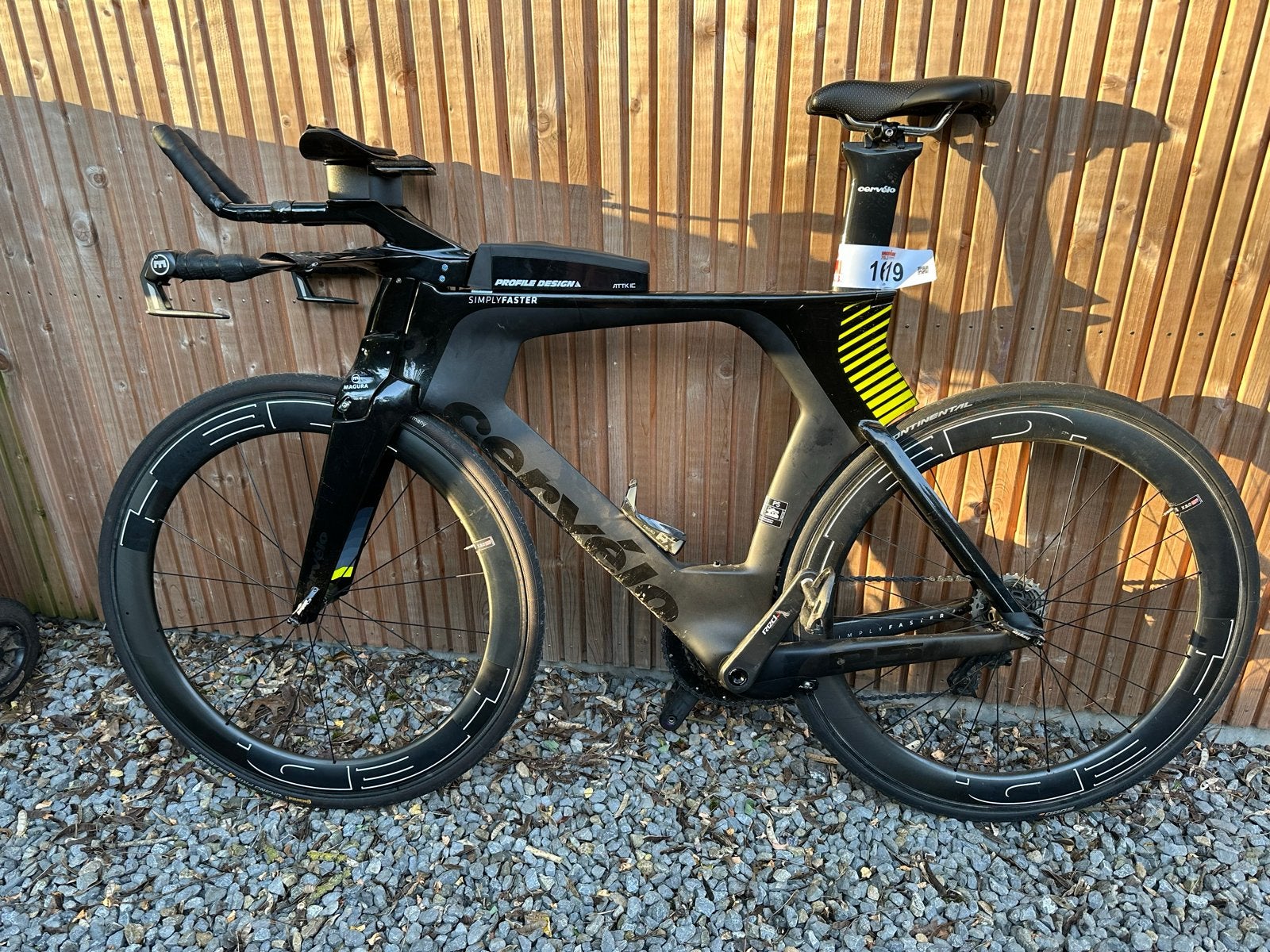 Cervélo P5-TT Triathlonfiets - Maat 56 - 2019, 28 inch, Gebruikt, Carbon, Meer dan 20 versnellingen