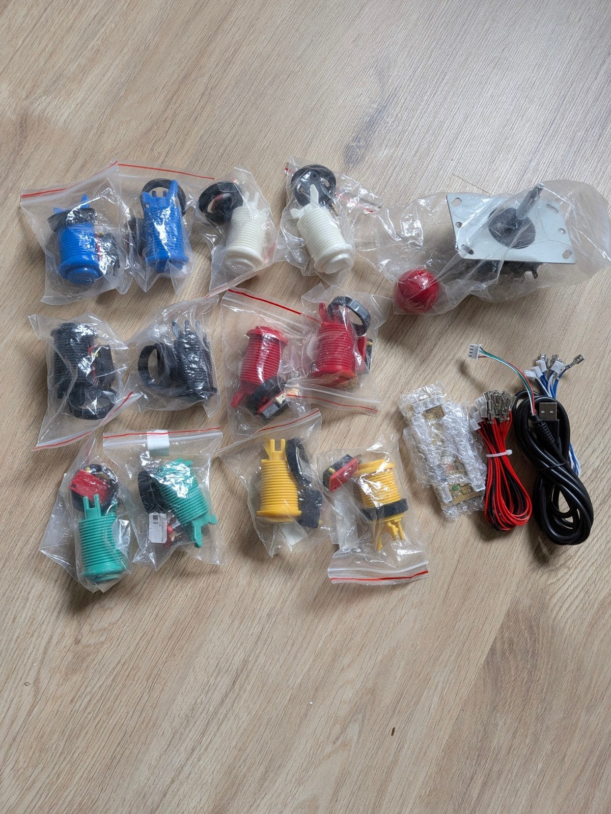 DIY Arcade Controller Kit - Joystick, Knoppen & USB Encoder, Ophalen of Verzenden, Nieuw