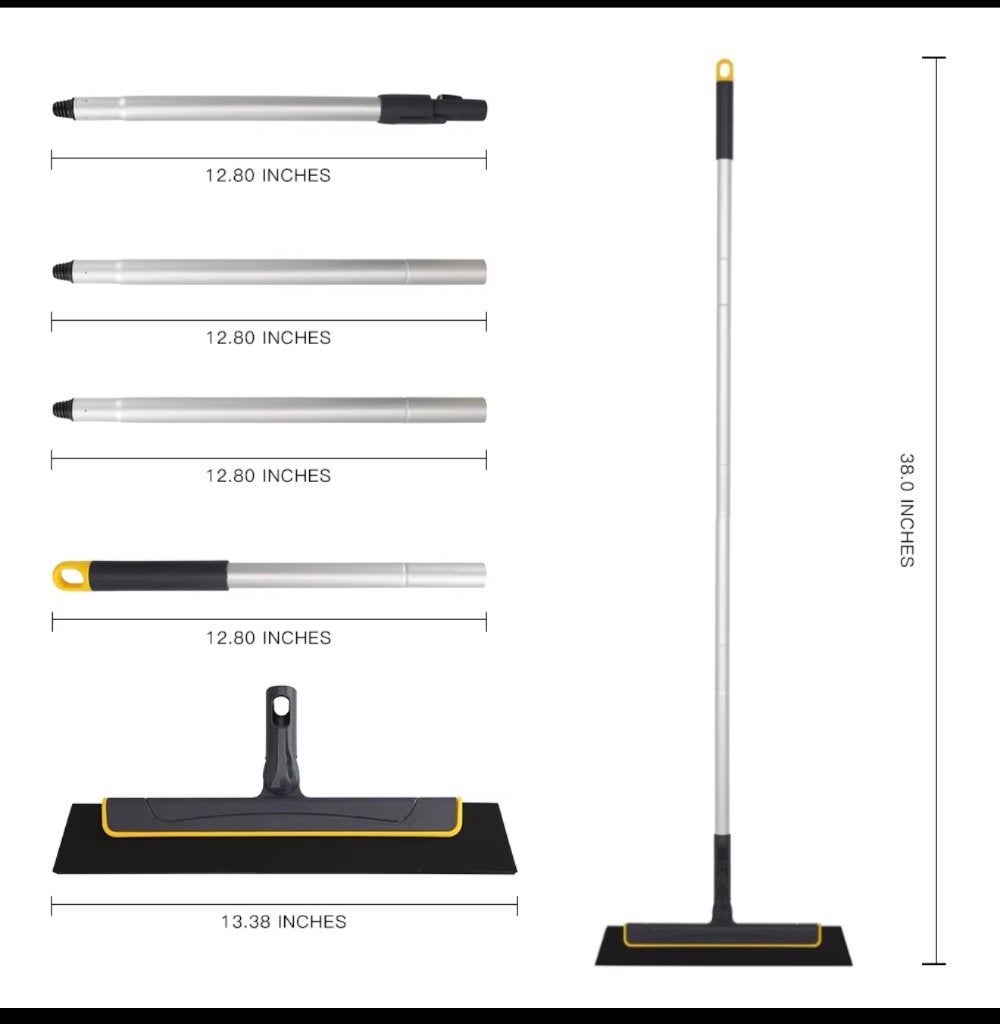 Douchewisser - Uitschuifbaar - Vloertrekker met steel, Overige typen, Nieuw, Minder dan 100 cm, 25 tot 50 cm