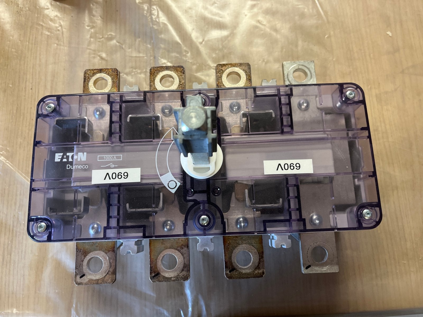 Eaton Dumeco 1000A Hoofdschakelaar, Ophalen, Gebruikt, Eaton, Schakelaar