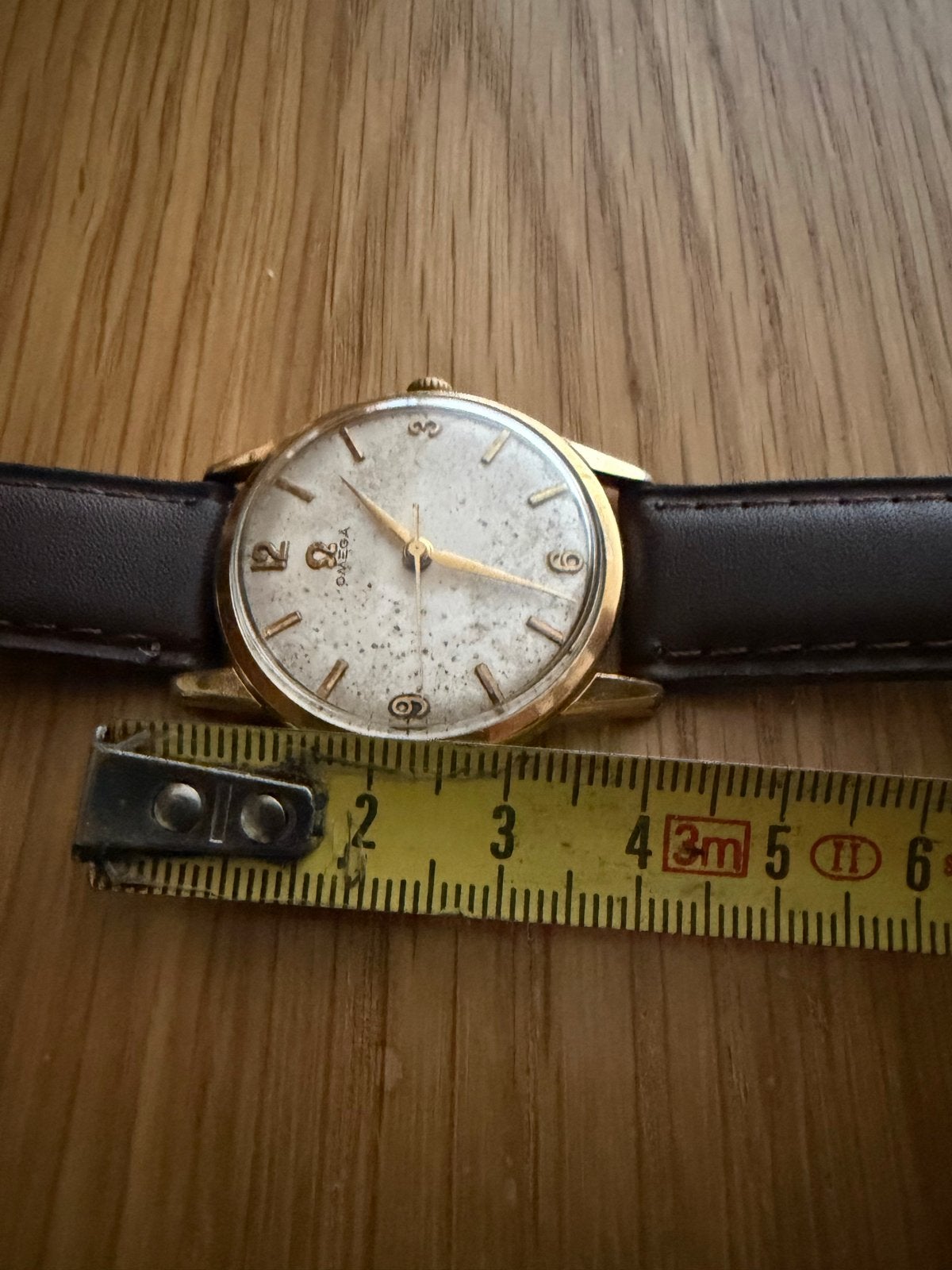 Omega handopwinder uit 1960 - Klassiek herenpolshorloge, Overige materialen, Met bandje, Polshorloge, Omega