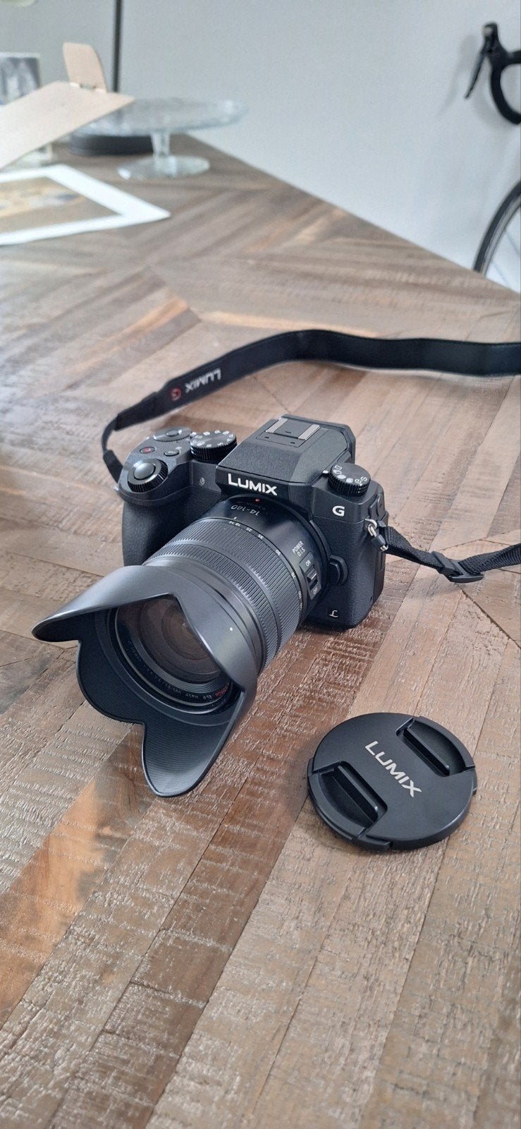 Panasonic Lumix G DMC-G7H Systeemcamera met 14-140mm lens, Ophalen, Panasonic, Zo goed als nieuw, Beeldstabilisatie