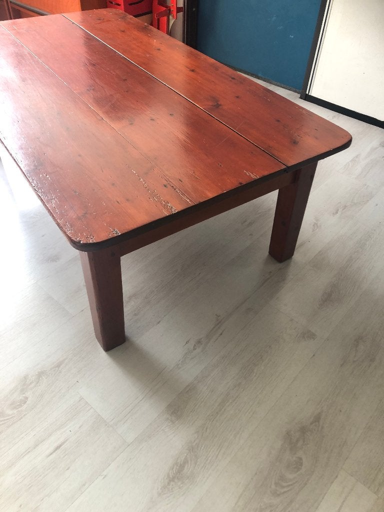 Antieke salontafel, Ophalen, Gebruikt, 100 tot 150 cm, 50 tot 100 cm