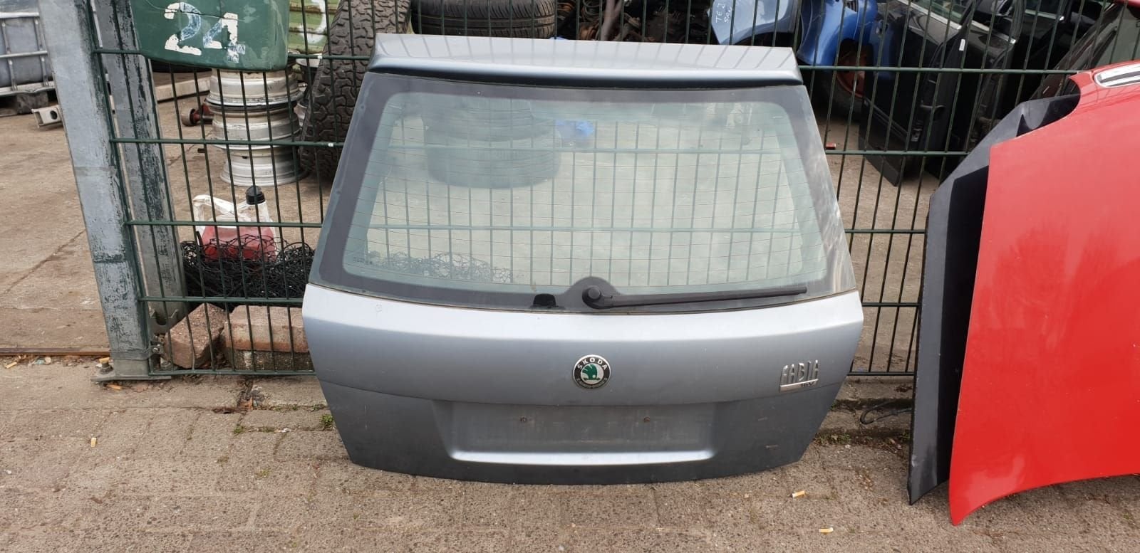 SKODA FABIA STATION ACHTERKLEP BJ 2002 2006, Auto-onderdelen, Gebruikt, -, Ophalen of Verzenden, Achter