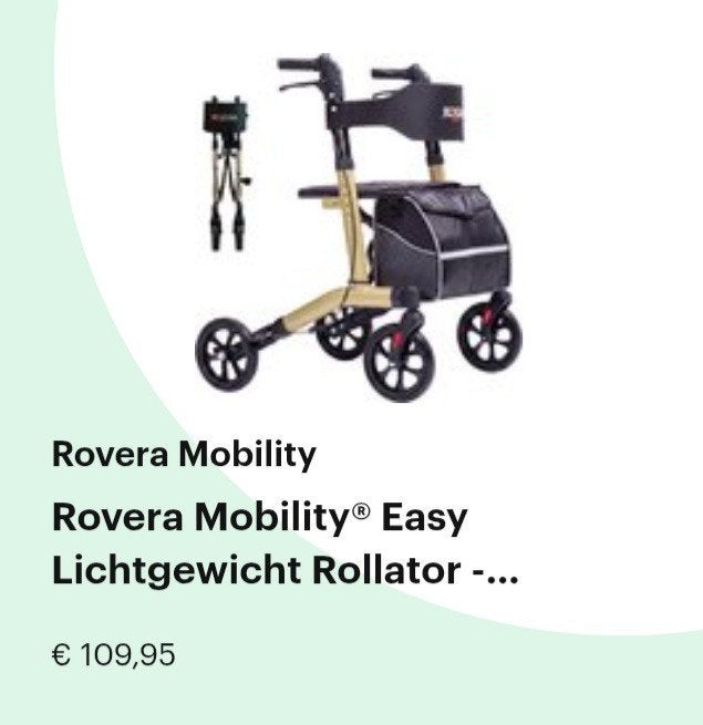 rolater, Ophalen, Zo goed als nieuw