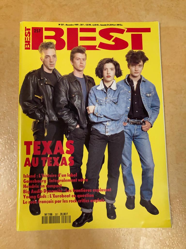 Best Frans muziektijdschrift Texas Hendrix Gainsbourg Young, Boeken, Ophalen of Verzenden, Zo goed als nieuw, Algemeen