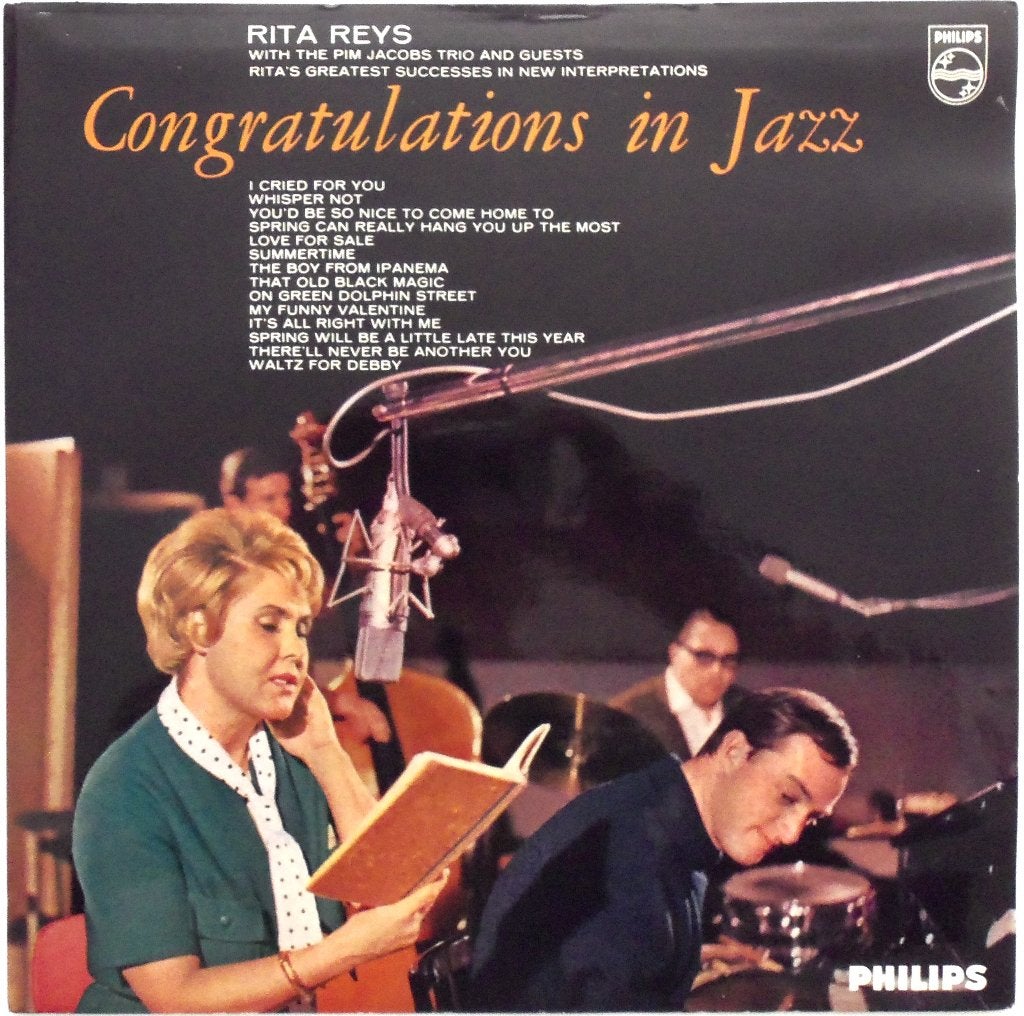 originele MONO jazz LP van Rita Reys, LP, Ophalen of Verzenden, Zo goed als nieuw, 12 inch