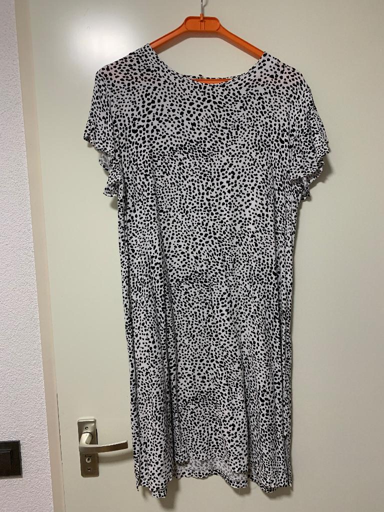 Lange zwart-wit jurk maat 40, Maat 38/40 (M), Anko, Overige kleuren, Ophalen of Verzenden