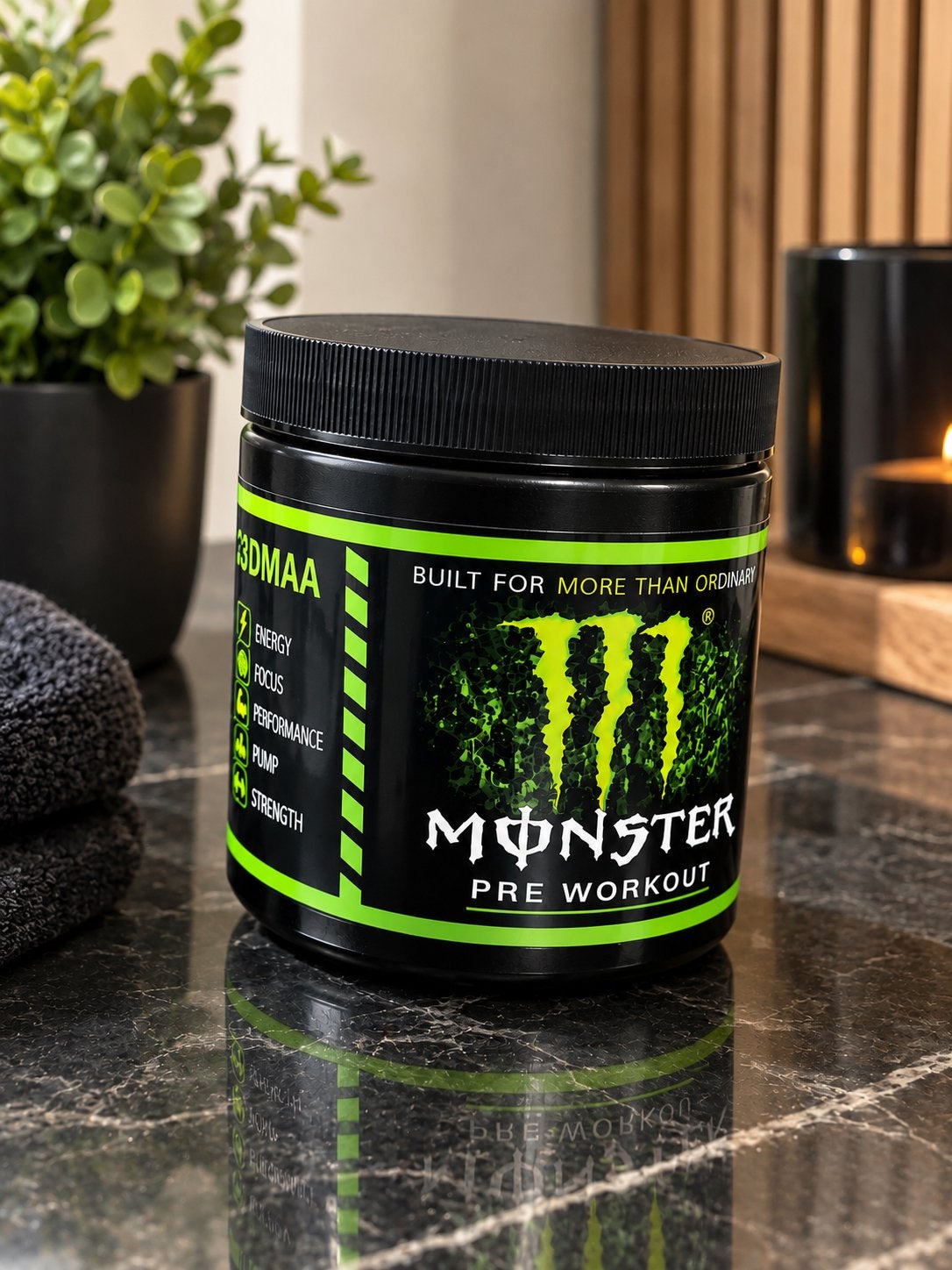 Monster STERKSTE Pre Workout - Oude Goude Formule ✅, Ophalen of Verzenden, Nieuw, Poeder of Drank