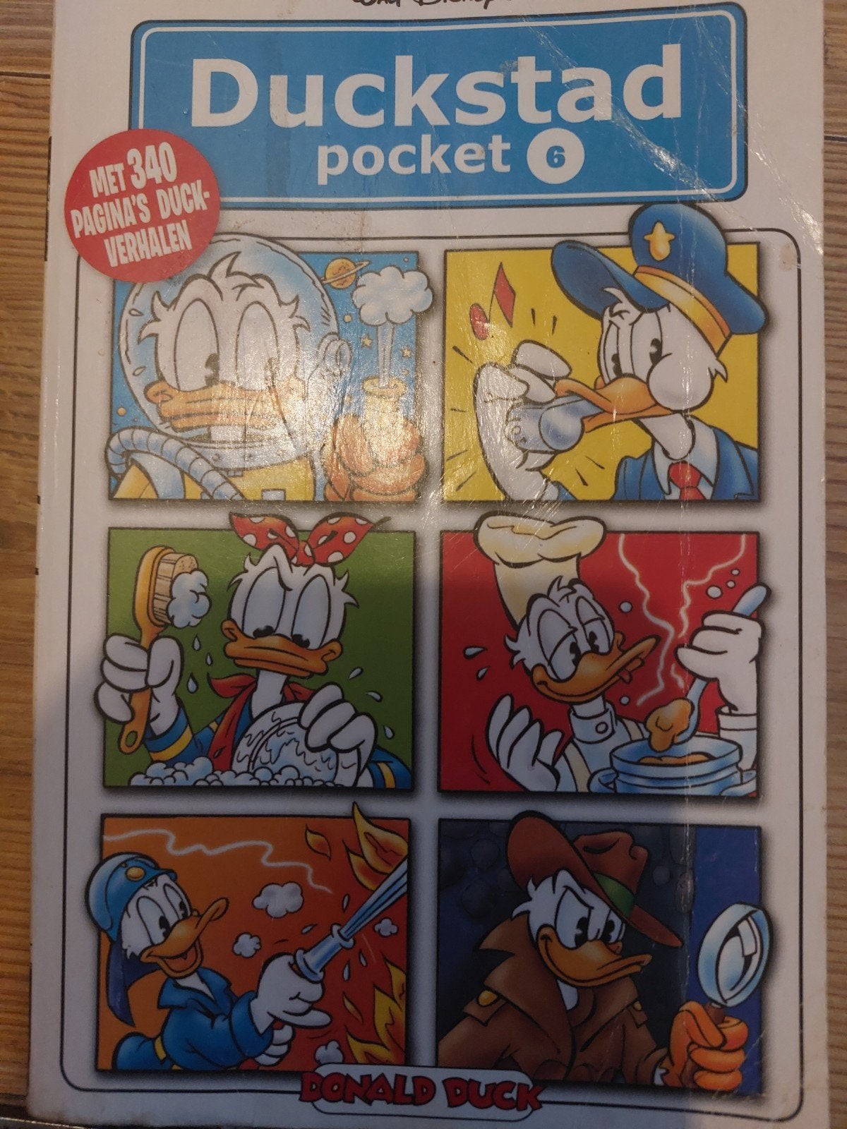 Donald Duck Duckstad Pocket 6 - Met 340 pagina's, Ophalen of Verzenden