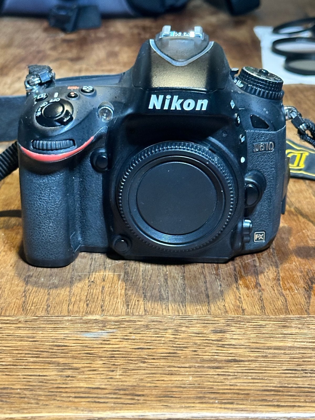 Nikon D610 (43100 shutter count)  – Zeer nette staat, Gebruikt, Spiegelreflex, Ophalen of Verzenden, Accu