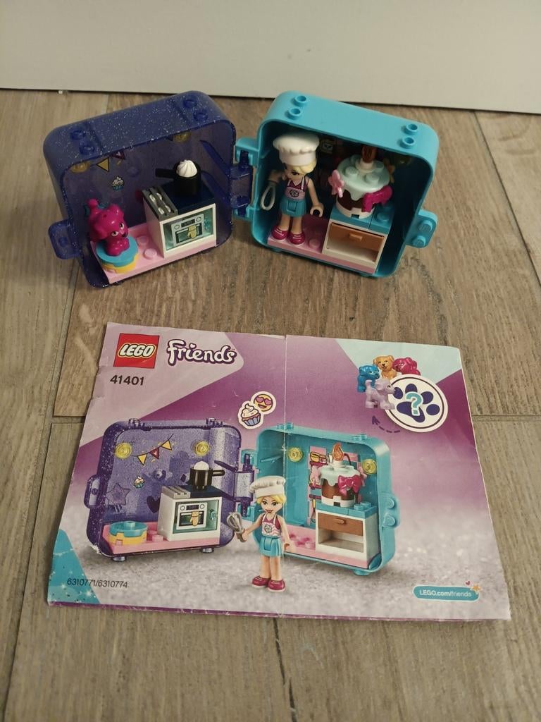 Lego friends Stephanies speelkubus, Lego, Friends, Ophalen of Verzenden, Zo goed als nieuw