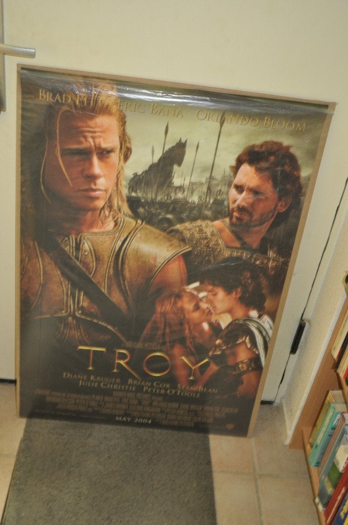 Troy Filmposter, Ophalen, A1 t/m A3, Film en Tv, Rechthoekig Staand