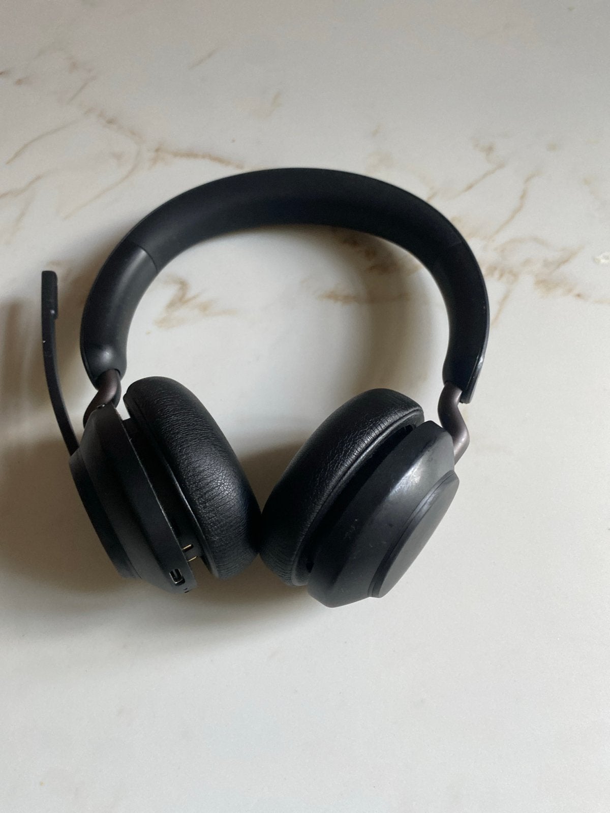 Jabra Evolve2 65 Draadloze Headset Zwart, Gebruikt, Bluetooth, Ophalen of Verzenden, Over-ear