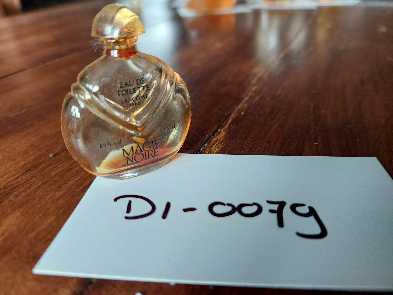 Vintage Lancôme Magie Noire EDT 7,5 ml – miniatuur, Verzamelen, Ophalen of Verzenden, Gebruikt, Miniatuur
