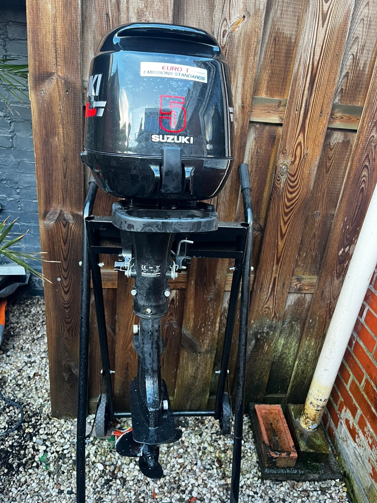 Suzuki buitenboord motor langstaat 5pk, Ophalen, Zo goed als nieuw, Benzine, 5 tot 10 pk