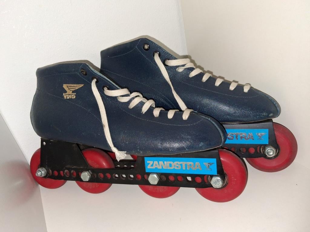 Zandstra rolschaatsen - Vintage rolschaatsen, Verzenden, Zandstra, Nvt, Nvt