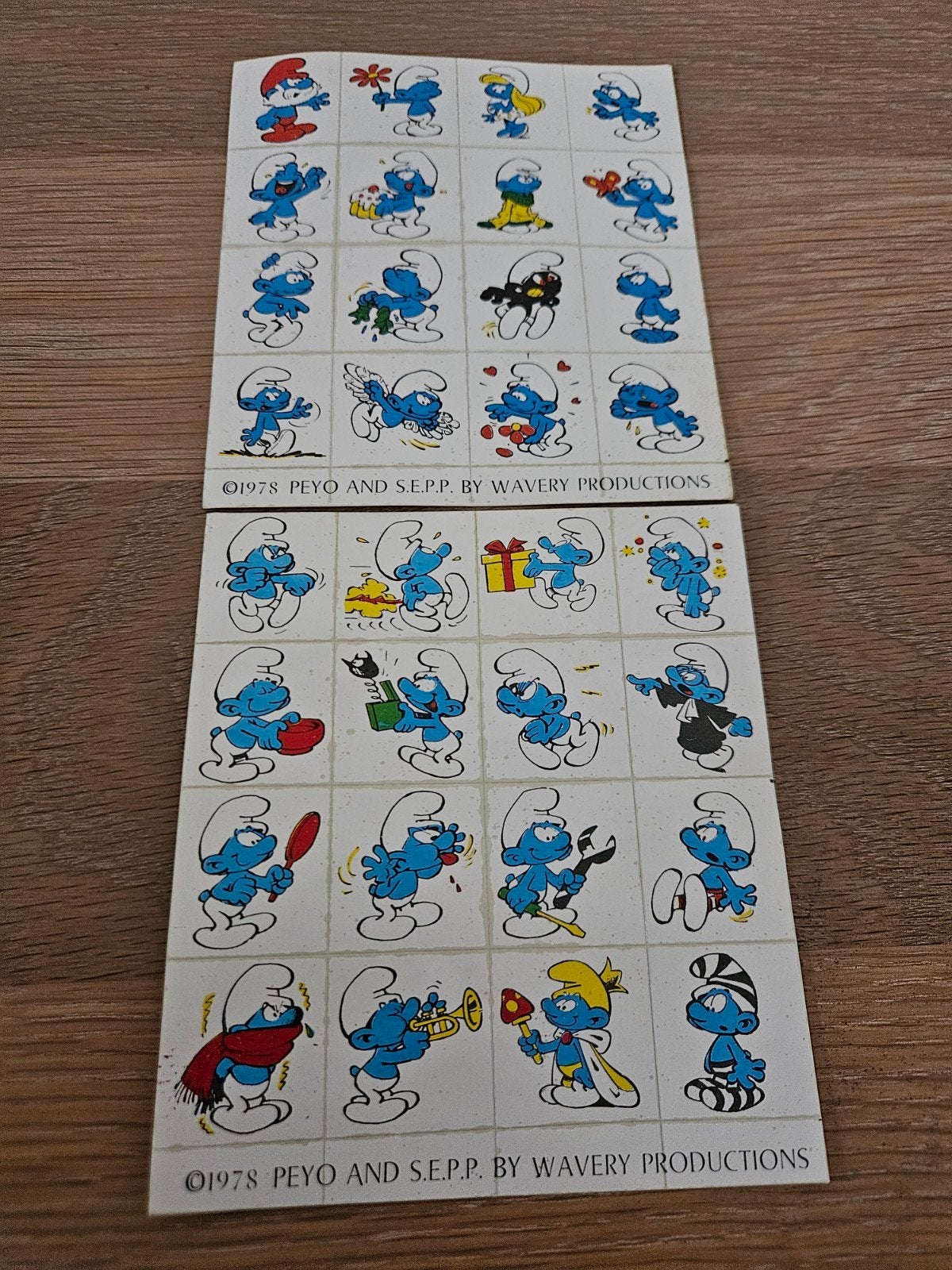 Smurfen stickers, Ophalen of Verzenden, Verschillende Smurfen