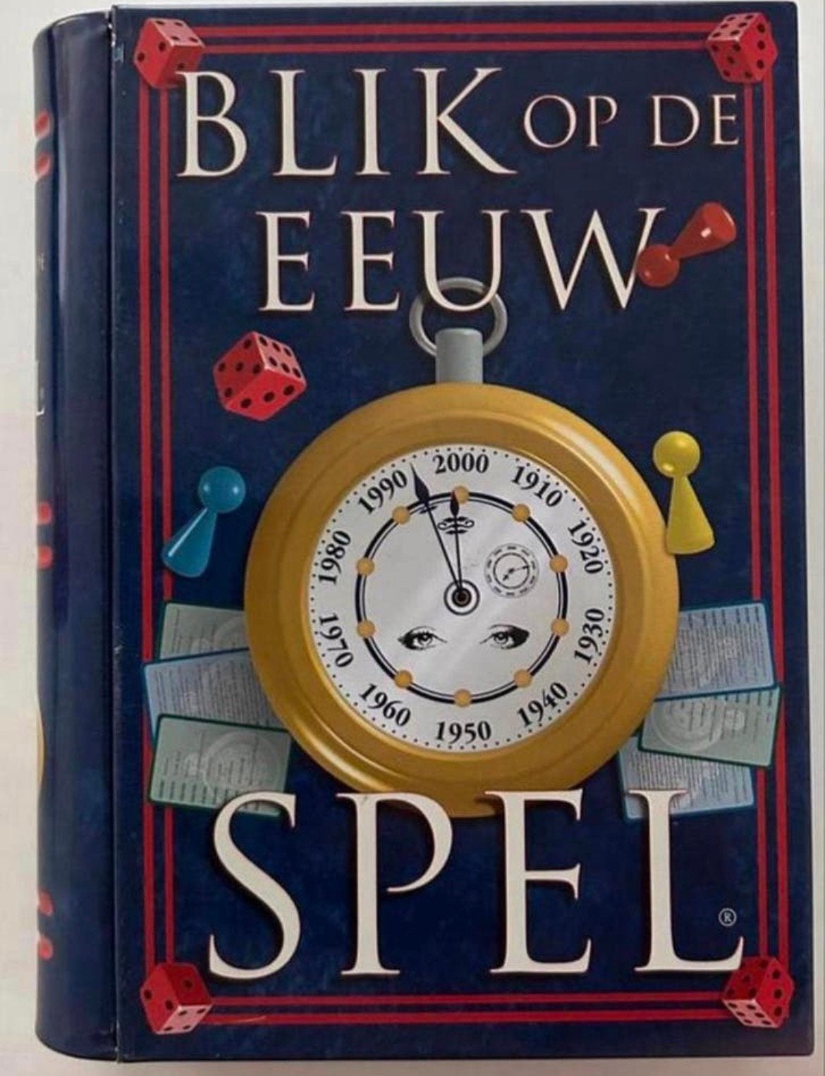 Blik op de eeuw spel COMPLEET en in NIEUWSTAAT, Hobby en Vrije tijd, Gezelschapsspellen | Bordspellen, Een of twee spelers, Ophalen of Verzenden