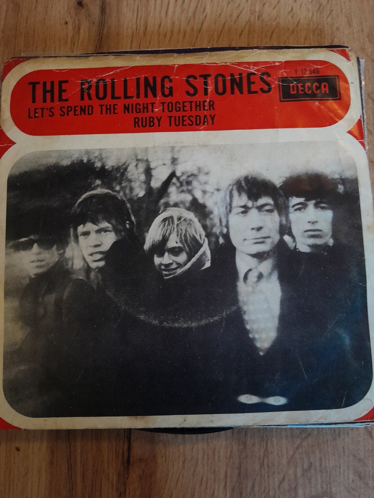 the rolling stones 7inch let,s spend the night together, Ophalen of Verzenden, Zo goed als nieuw, Pop