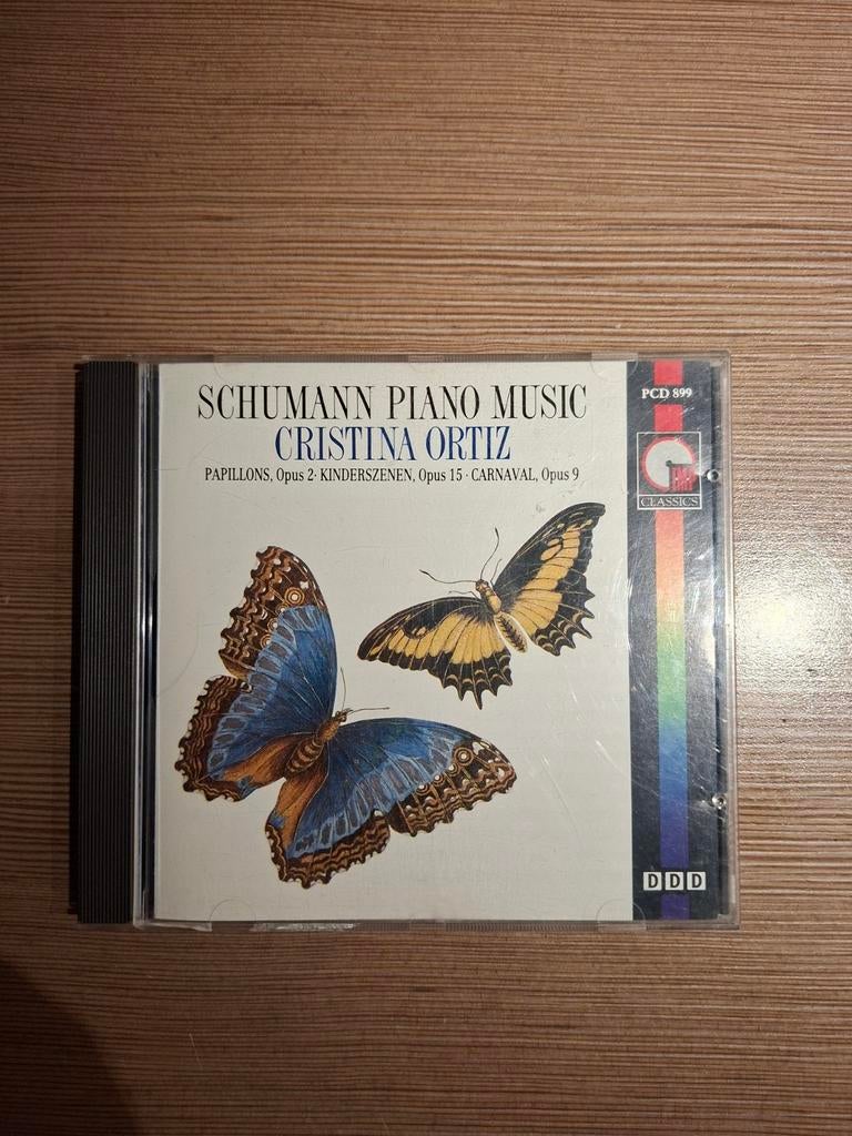 Schumann Piano Music Cristina Ortiz CD, Ophalen of Verzenden, Romantiek, Zo goed als nieuw, Kamermuziek