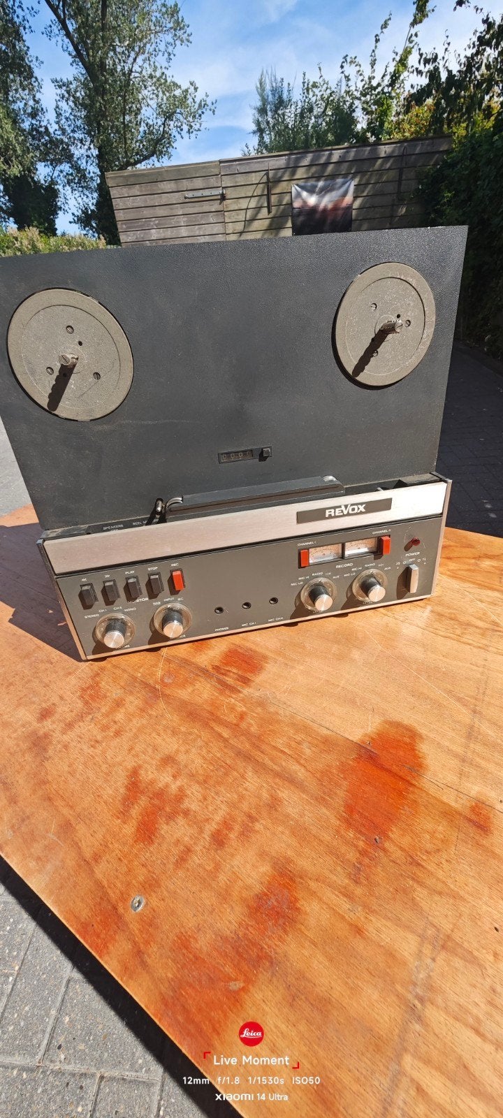 revox bandrecorder, ruilen voor een akai bandrecorder, Ophalen, Bandrecorder