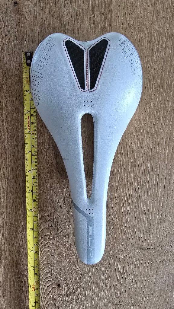 Selle Italia SLR Kit Carbonio Flow white, Ophalen of Verzenden, Gebruikt, Overige typen