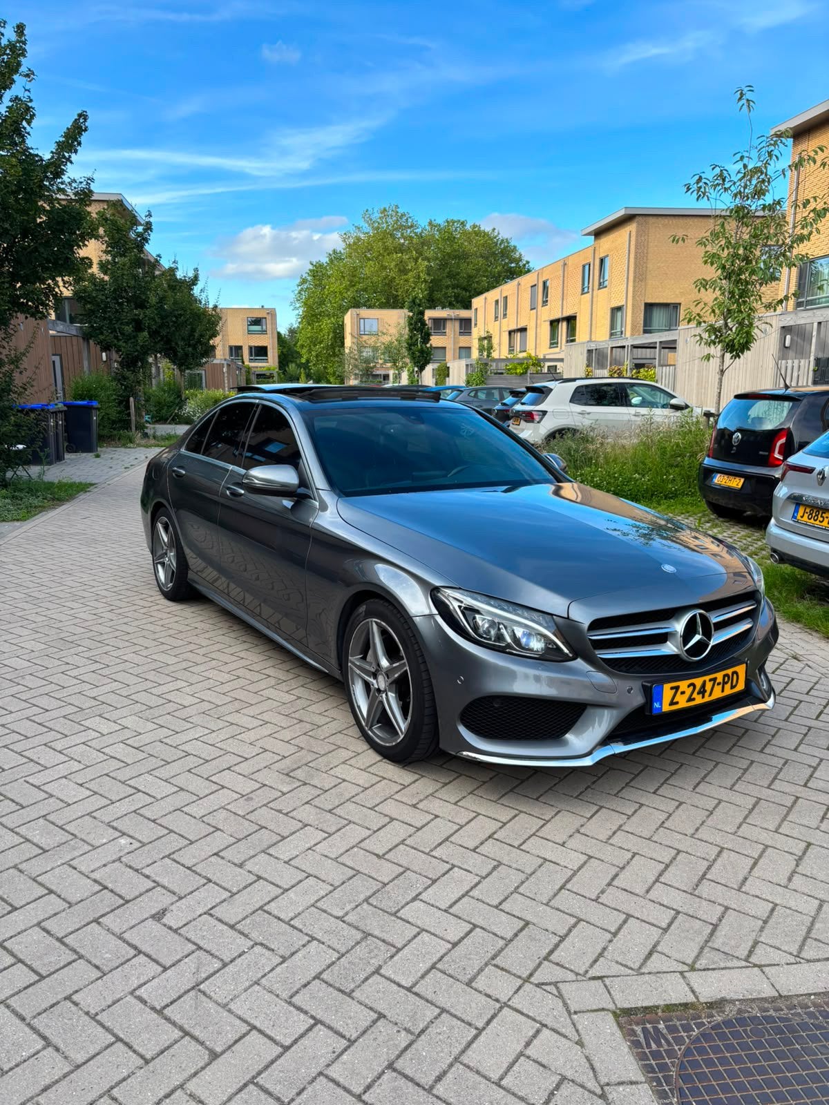 Mercedes-Benz C-Klasse AMG C220 CDI 2.1 Aut7 2016, Auto's, Automaat, Achterwielaandrijving, 1800 kg, 4 cilinders