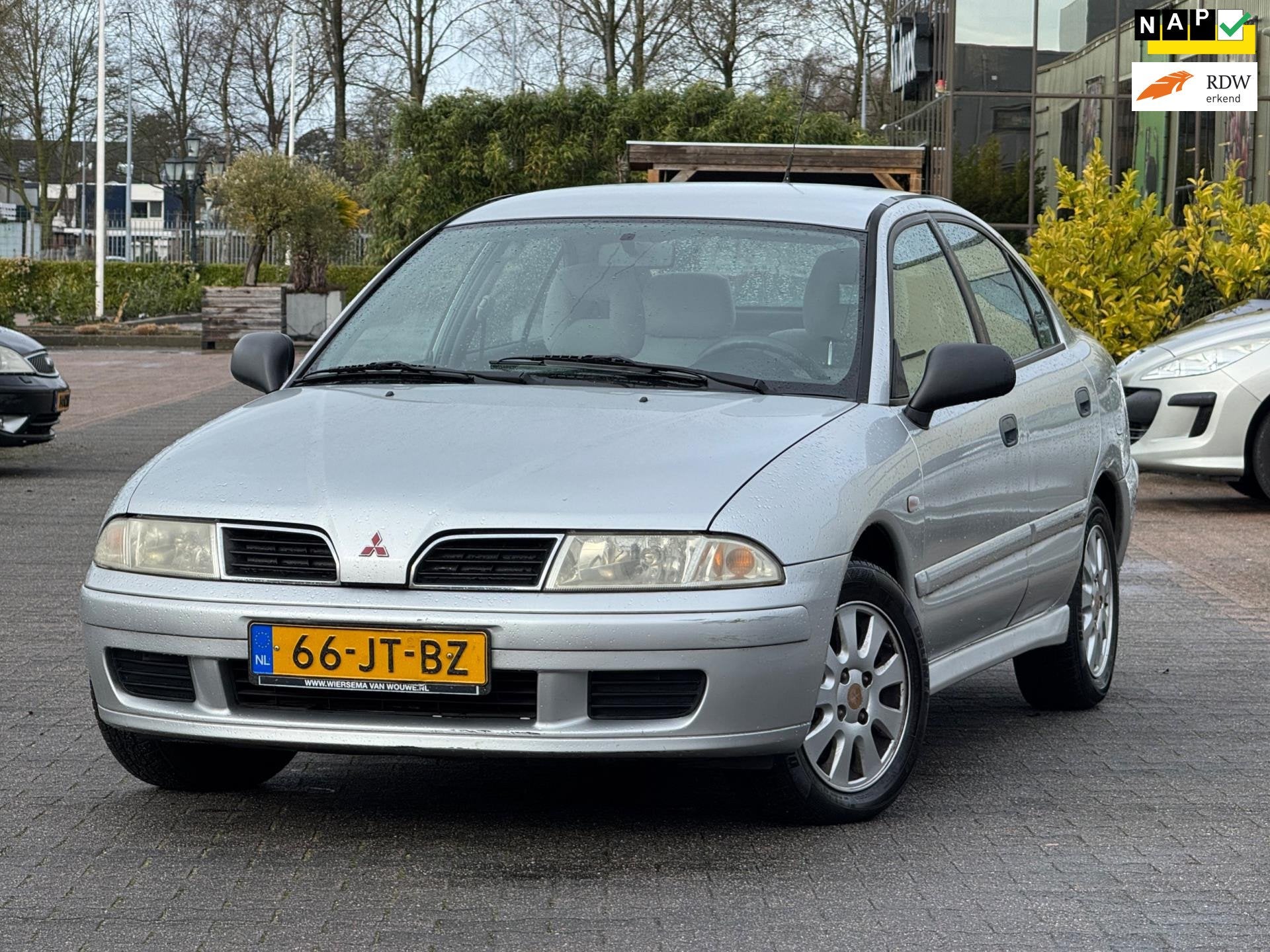 Mitsubishi Carisma 1.8 GDI | APK 24-02-2027 | Automaat | Ele, Auto's, Mitsubishi, Dealer onderhouden, Gebruikt, Zwart, 4 cilinders