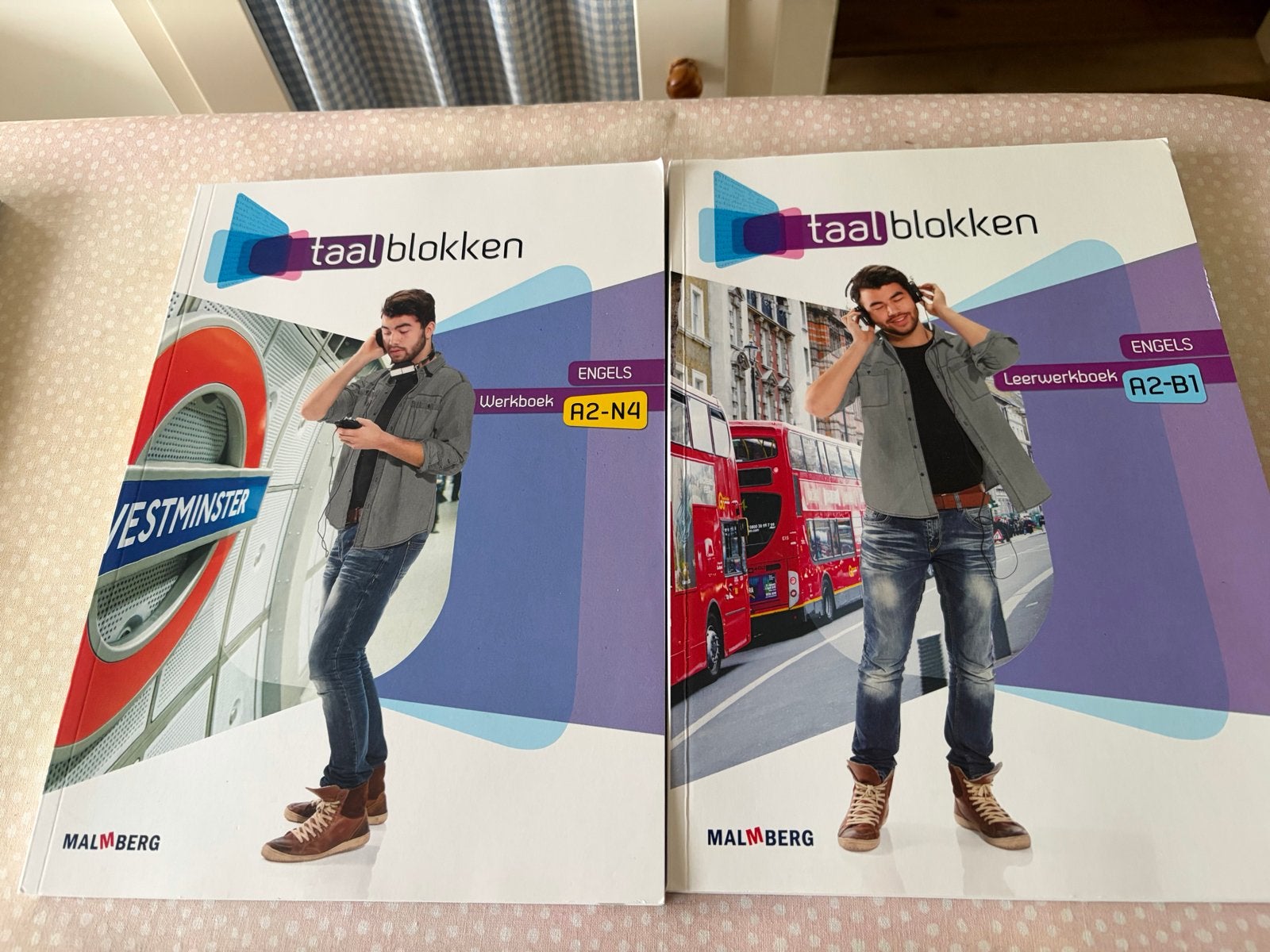 Taalblokken Engels Leer- en Werkboek A2-B1/A2-N4 Malmberg, Boeken, Ophalen of Verzenden, Zo goed als nieuw, Engels