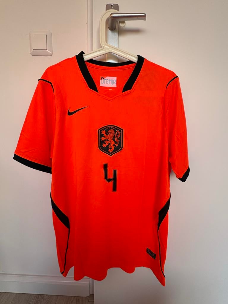 Nederland Virgil van Dijk wk 2026 nike oranje ajax psv, Maat L, Ophalen of Verzenden, Nieuw, Shirt
