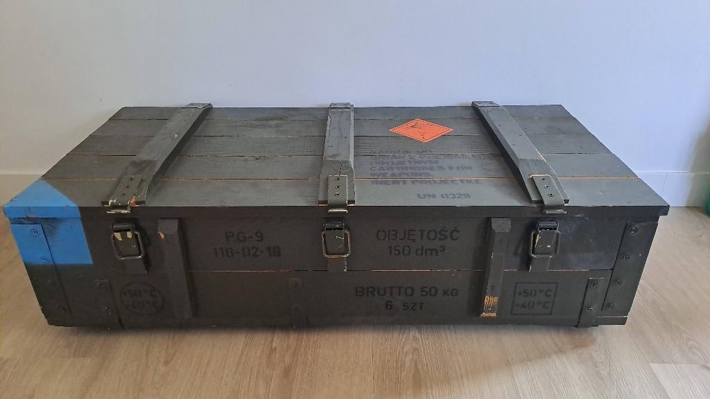 Munitiekist, Ophalen, Landmacht, Nederland, Kist of Geocache
