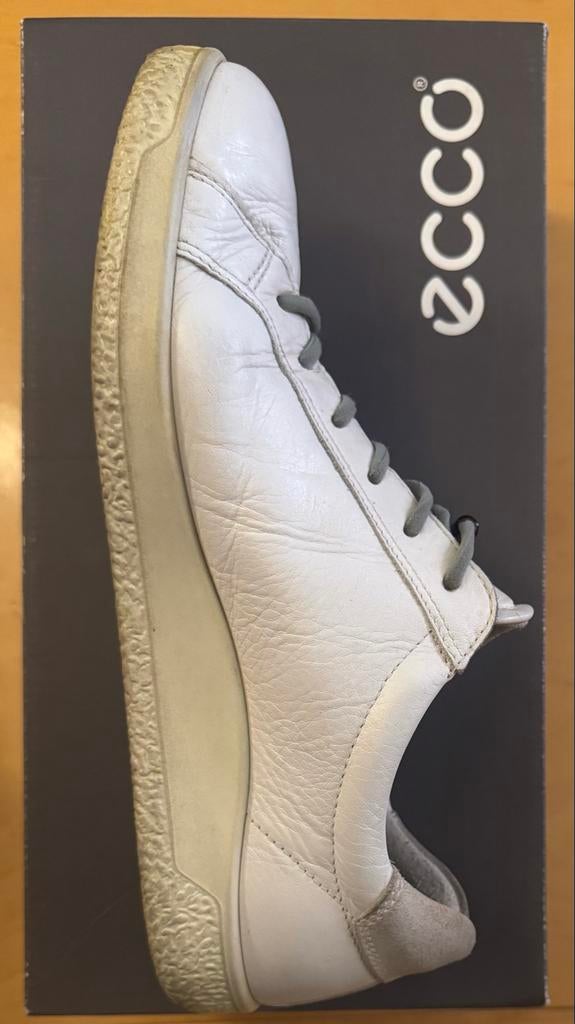 ECCO witte sneakers, maat 42, Ophalen of Verzenden, Gedragen, Wit, Sneakers of Gympen