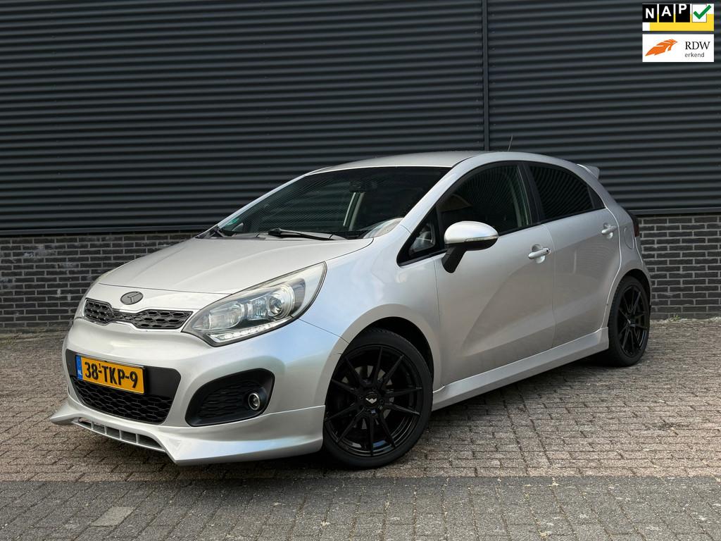 Kia Rio 1.4 CVVT Super Pack automaat CAMERA CRUISE AIRCO, Auto's, Kia, Bedrijf, Te koop, Rio, ABS, Achteruitrijcamera, Airbags