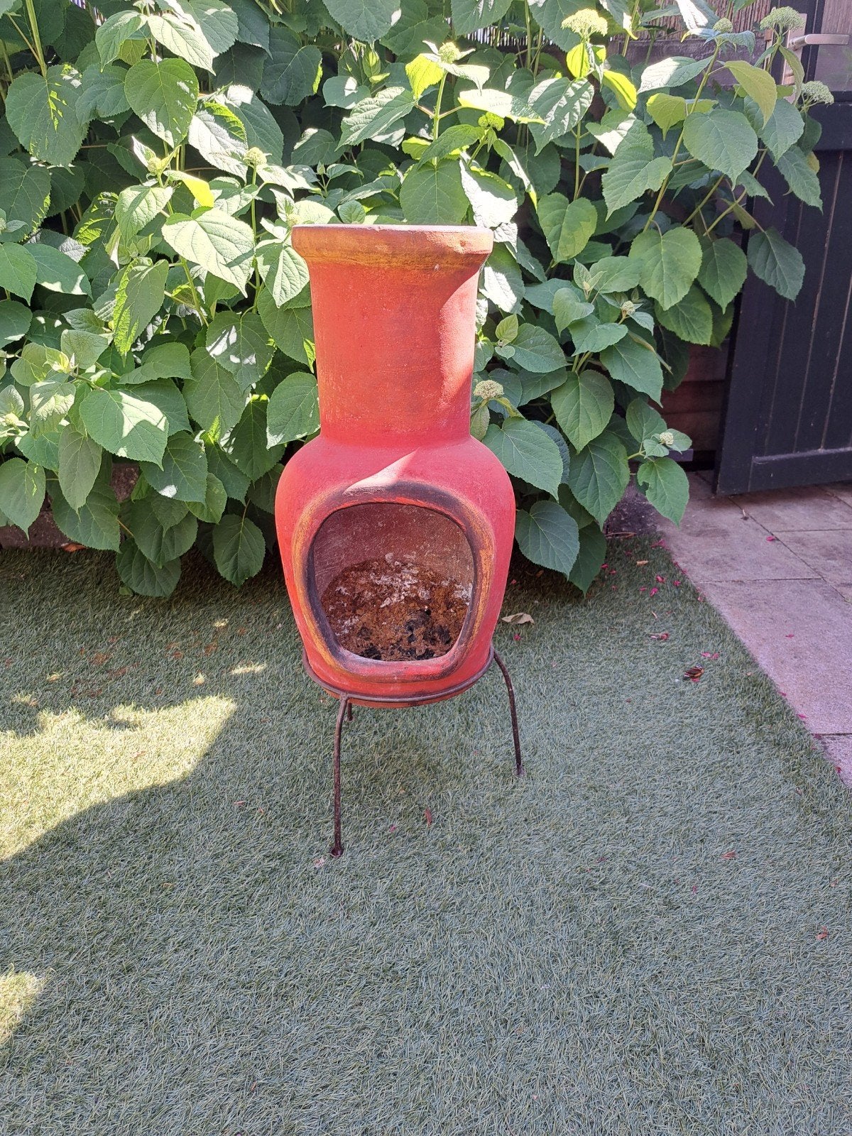 Te koop terracotta buitenkachel, Ophalen of Verzenden, Gebruikt