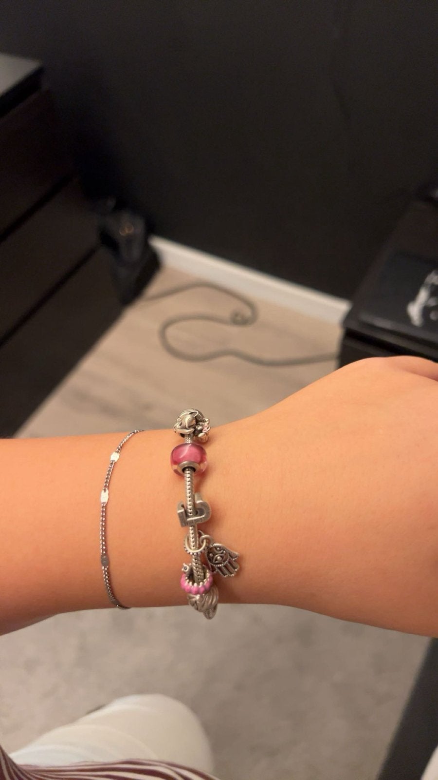 pandora armband, Ophalen, Zo goed als nieuw, Met bedels of kralen, Zilver
