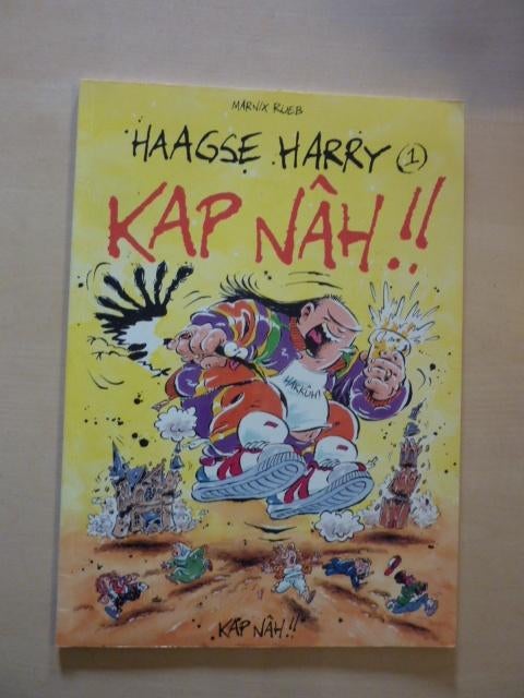 Marnix Rueb - Haagse Harry 1 & 2 & 3, Eén stripboek, Verzenden, Zo goed als nieuw