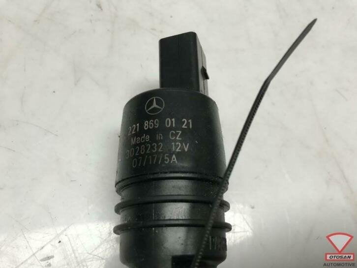 mercedes ruitensproeierpomp 2218690121, Gebruikt, Mercedes-Benz AG, Mercedes-Benz, Ophalen of Verzenden