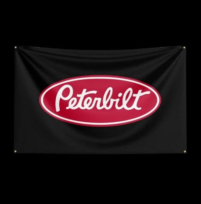 Grote vlaggen Peterbilt (150x90cm), Ophalen of Verzenden, Nieuw